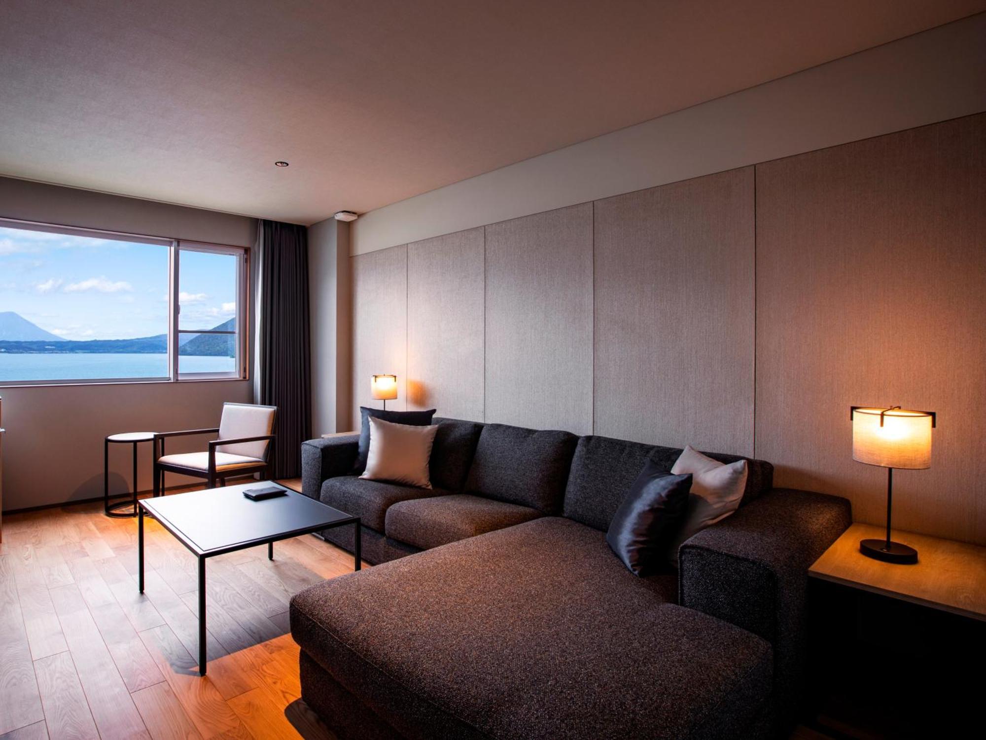 The Lake View Toya Nonokaze Resort Toyako Esterno foto