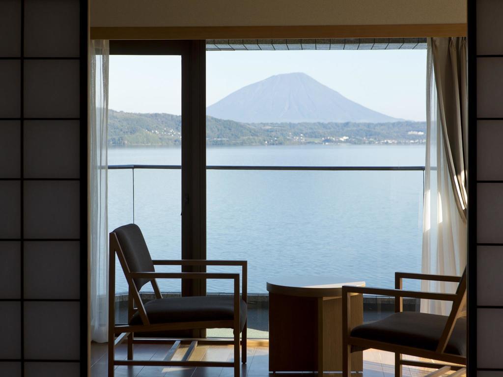 The Lake View Toya Nonokaze Resort Toyako Esterno foto